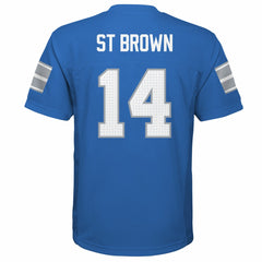 Detroit Lions  Amon-Ra St. Brown  Youth Replica Player Jersey