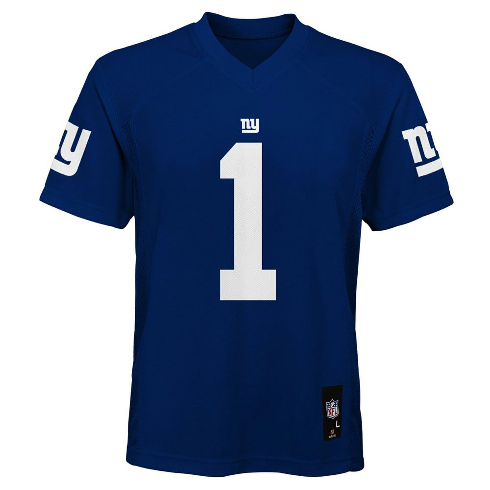 New York Giants  Malik Nabers  Youth Replica Player Jersey