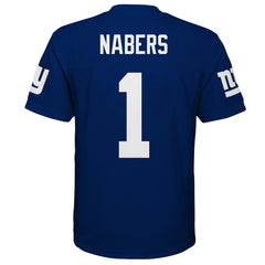 New York Giants  Malik Nabers  Youth Replica Player Jersey