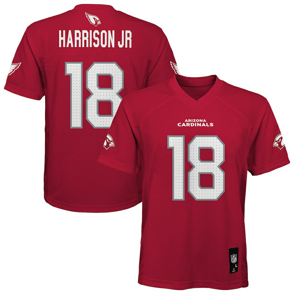 Arizona Cardinals  Marvin Harrison Jr.  Youth Replica Player Jersey