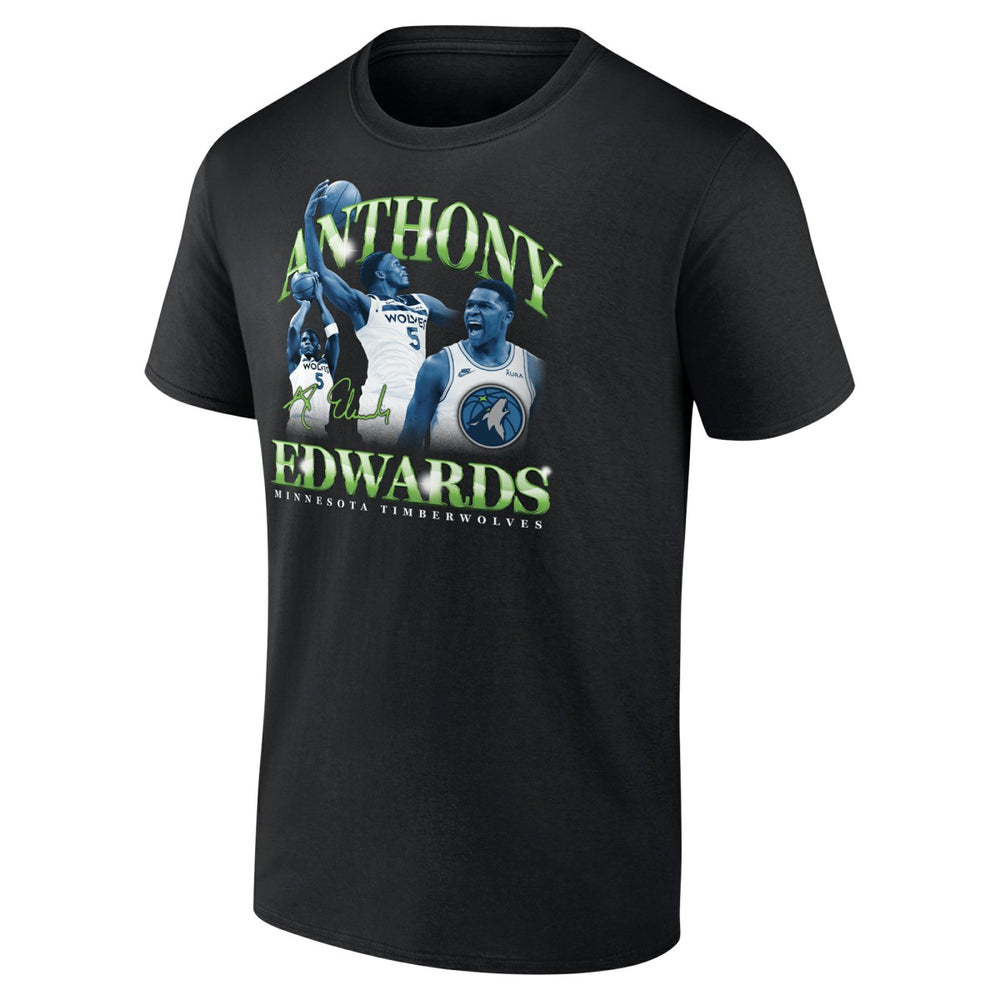 Anthony Edwards Minnesota Timberwolves Retro '90s T-Shirt Online