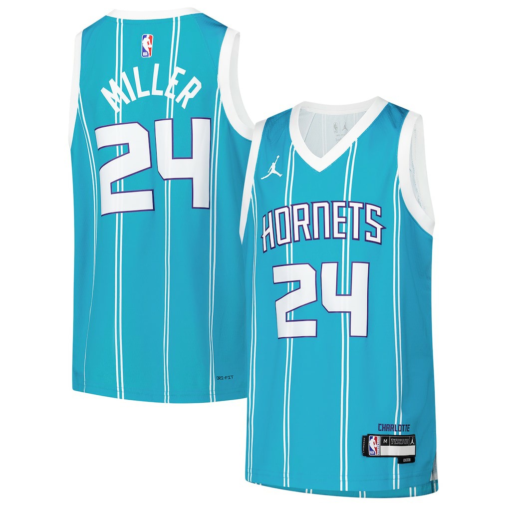 Brandon Miller Charlotte Hornets Youth Swingman Jersey On Sale
