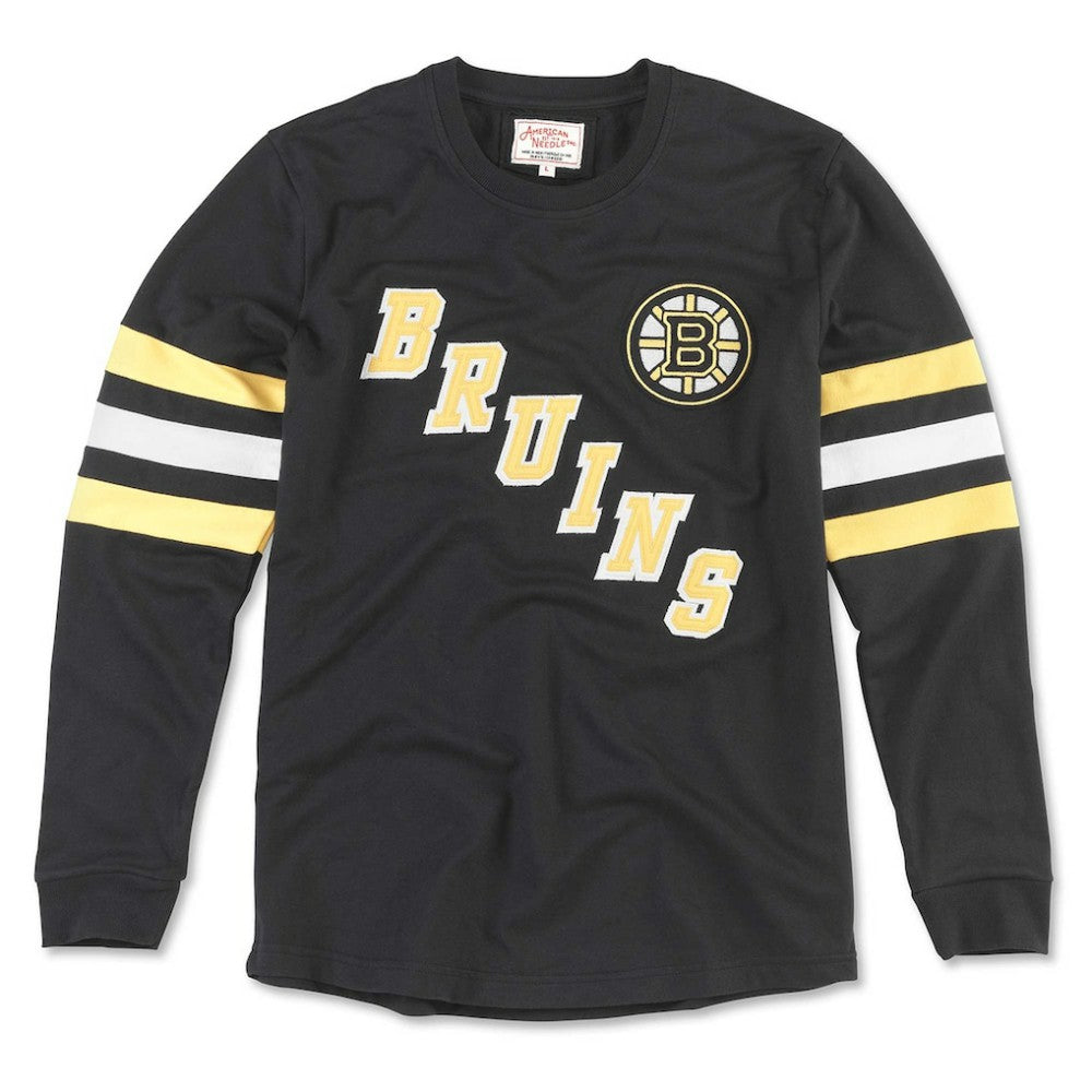 Boston Bruins American Needle Sudbury Long Sleeve T-Shirt On Sale