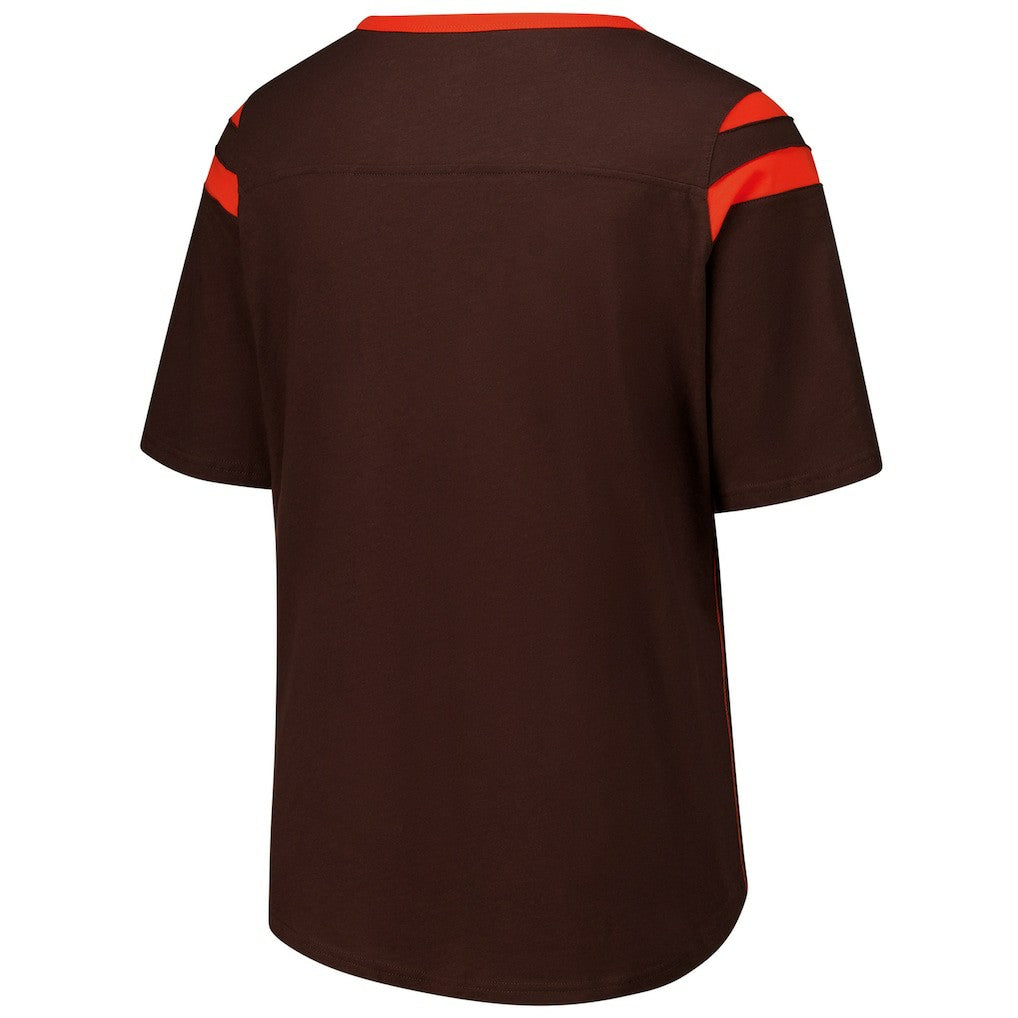 Cleveland Browns  G-III 4Her by Carl Banks Women's Plus Size Linebacker T-Shirt