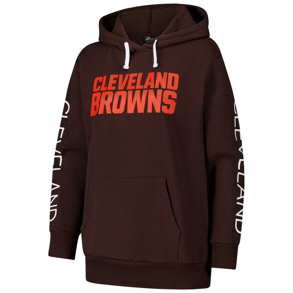 Cleveland Browns  G-III 4Her by Carl Banks Women's Extra Inning Pullover Hoodie