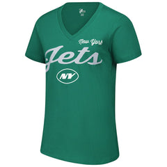 New York Jets  G-III 4Her by Carl Banks Women's Post Season V-Neck T-Shirt