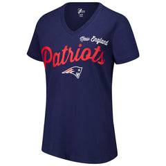 New England Patriots  G-III 4Her by Carl Banks Women's Post Season V-Neck T-Shirt