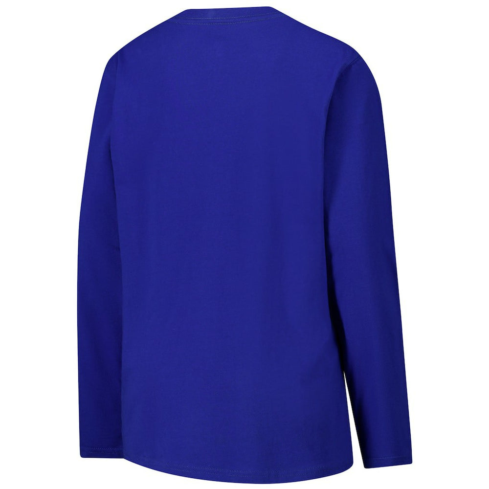 Los Angeles Rams  G-III 4Her by Carl Banks Women's Post Season Long Sleeve V-Neck T-Shirt