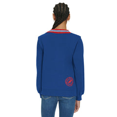 Buffalo Bills  Tommy Hilfiger Women's Alice V-Neck Pullover Sweatshirt