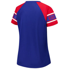 Buffalo Bills  Starter Women's 1st Rounder Color Block Raglan Top
