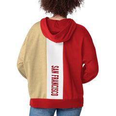 San Francisco 49ers  Starter Women's Power Move Long Sleeve Pullover Hoodie