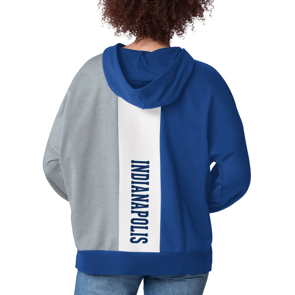 Indianapolis Colts  Starter Women's Power Move Long Sleeve Pullover Hoodie