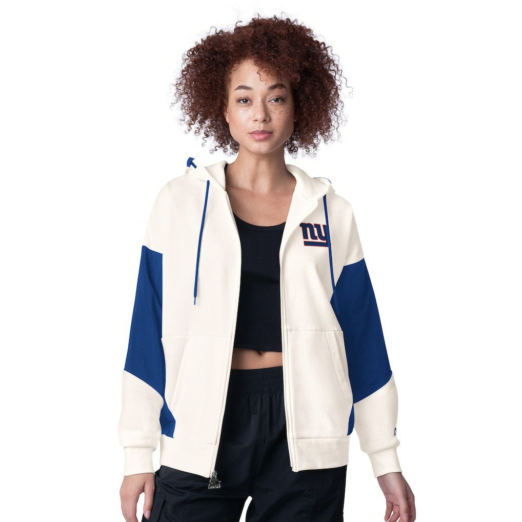 New York Giants  Starter Women's Scrimmage Full-Zip Hoodie