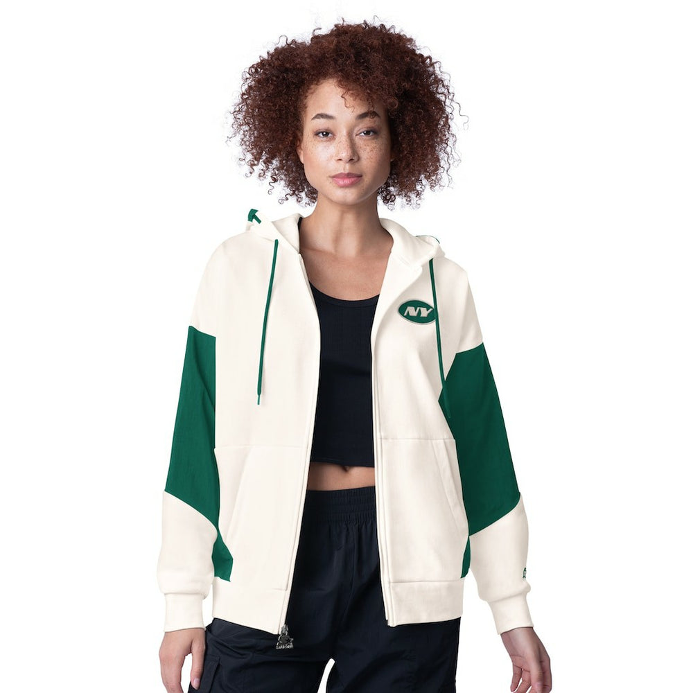 New York Jets  Starter Women's Scrimmage Full-Zip Hoodie