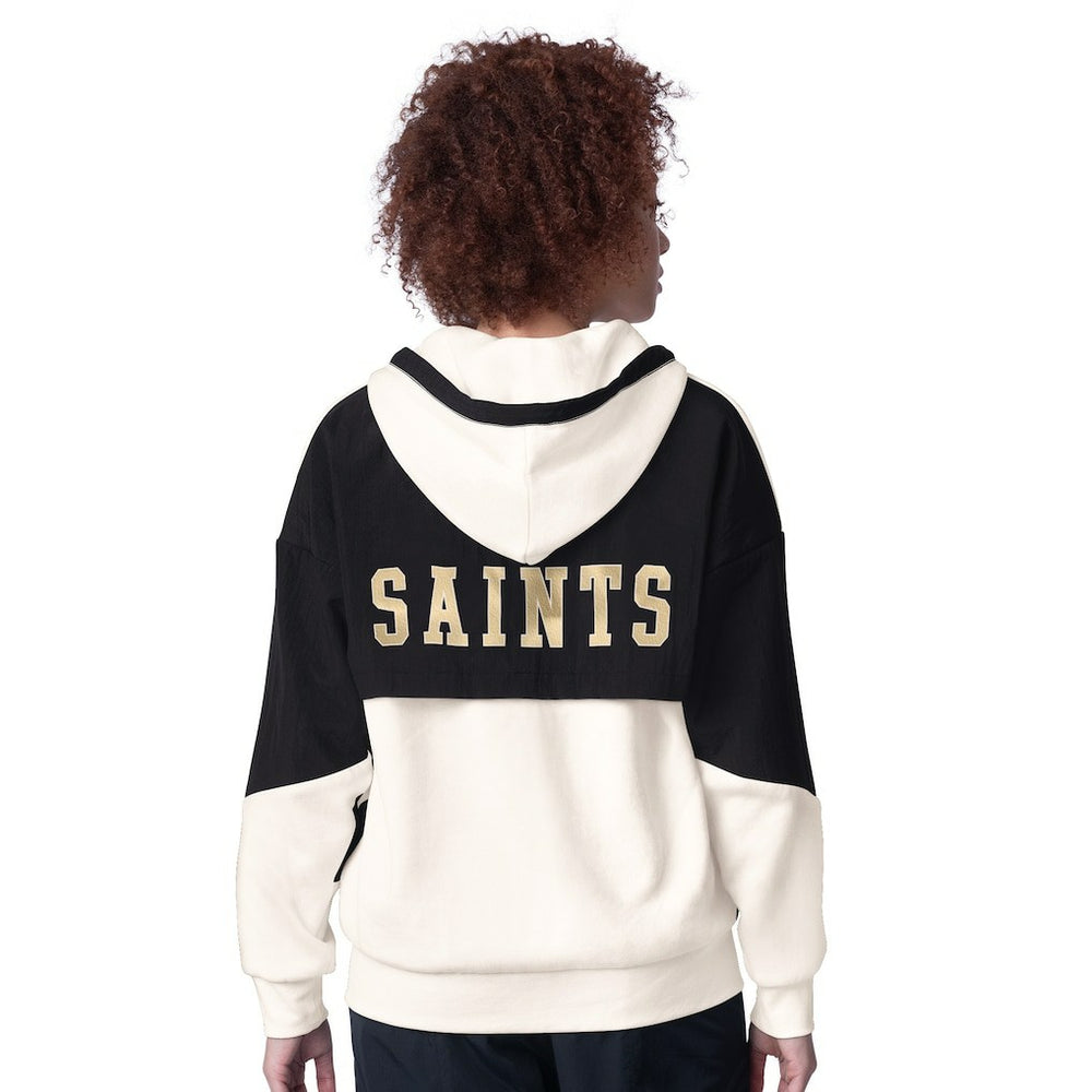New Orleans Saints  Starter Women's Scrimmage Full-Zip Hoodie