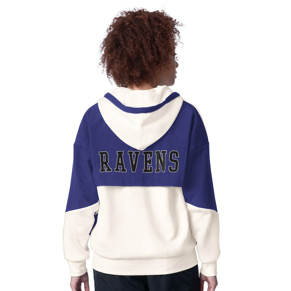 Baltimore Ravens  Starter Women's Scrimmage Full-Zip Hoodie