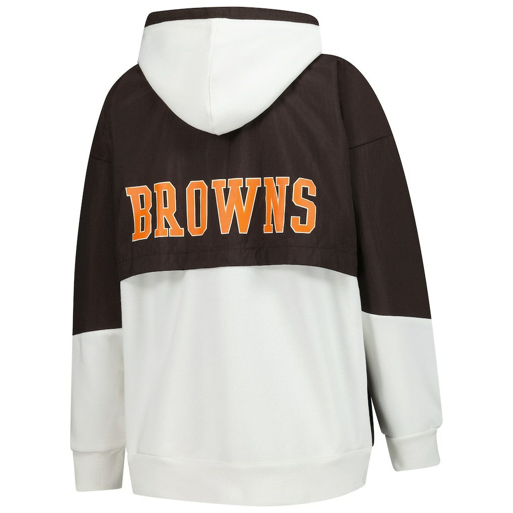 Cleveland Browns  Starter Women's Scrimmage Full-Zip Hoodie