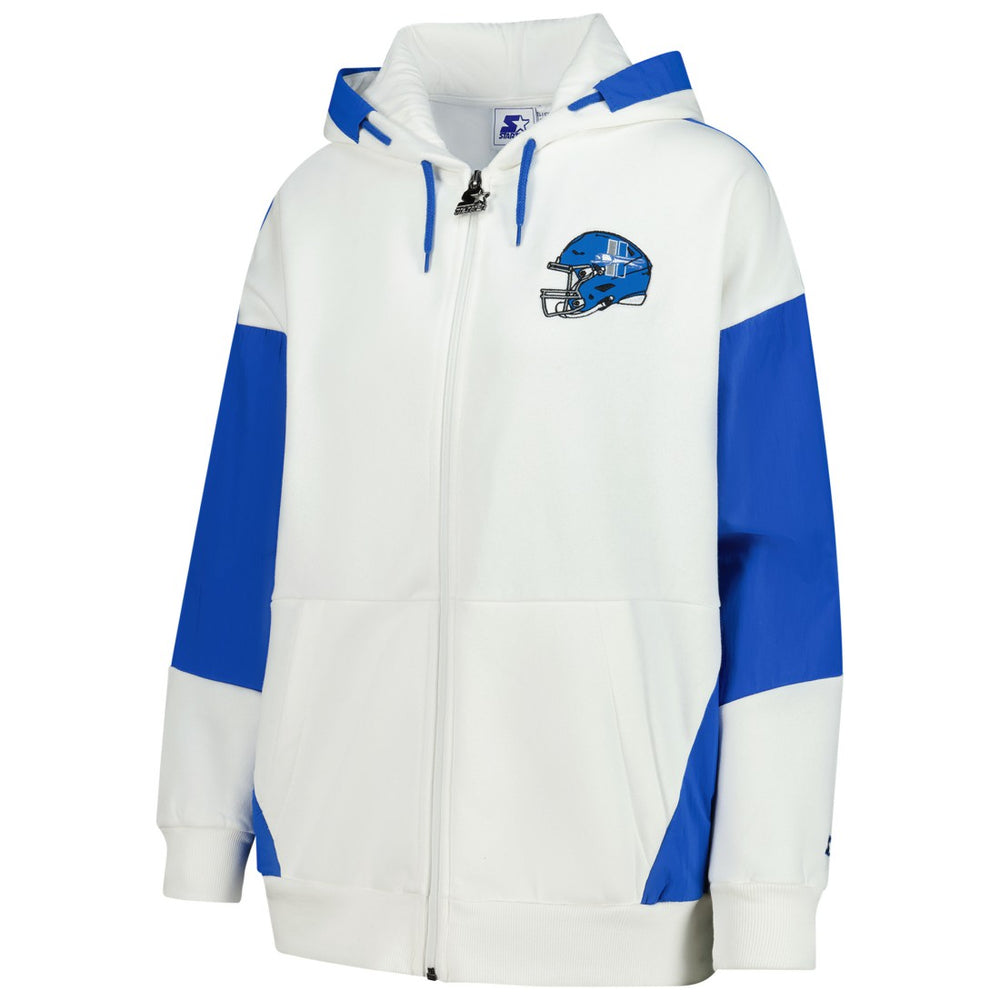 Detroit Lions  Starter Women's Scrimmage Full-Zip Hoodie