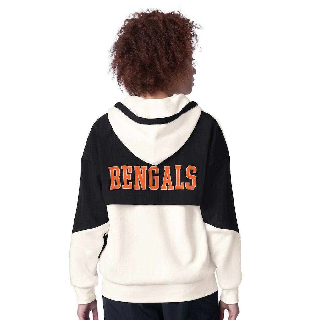Cincinnati Bengals  Starter Women's Scrimmage Full-Zip Hoodie
