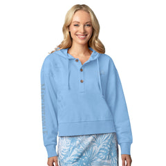 Detroit Lions  Margaritaville Women's Island Dream Solid Pullover Hoodie