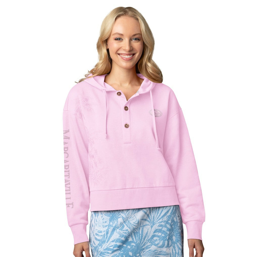 San Francisco 49ers  Margaritaville Women's Island Dream Solid Pullover Hoodie