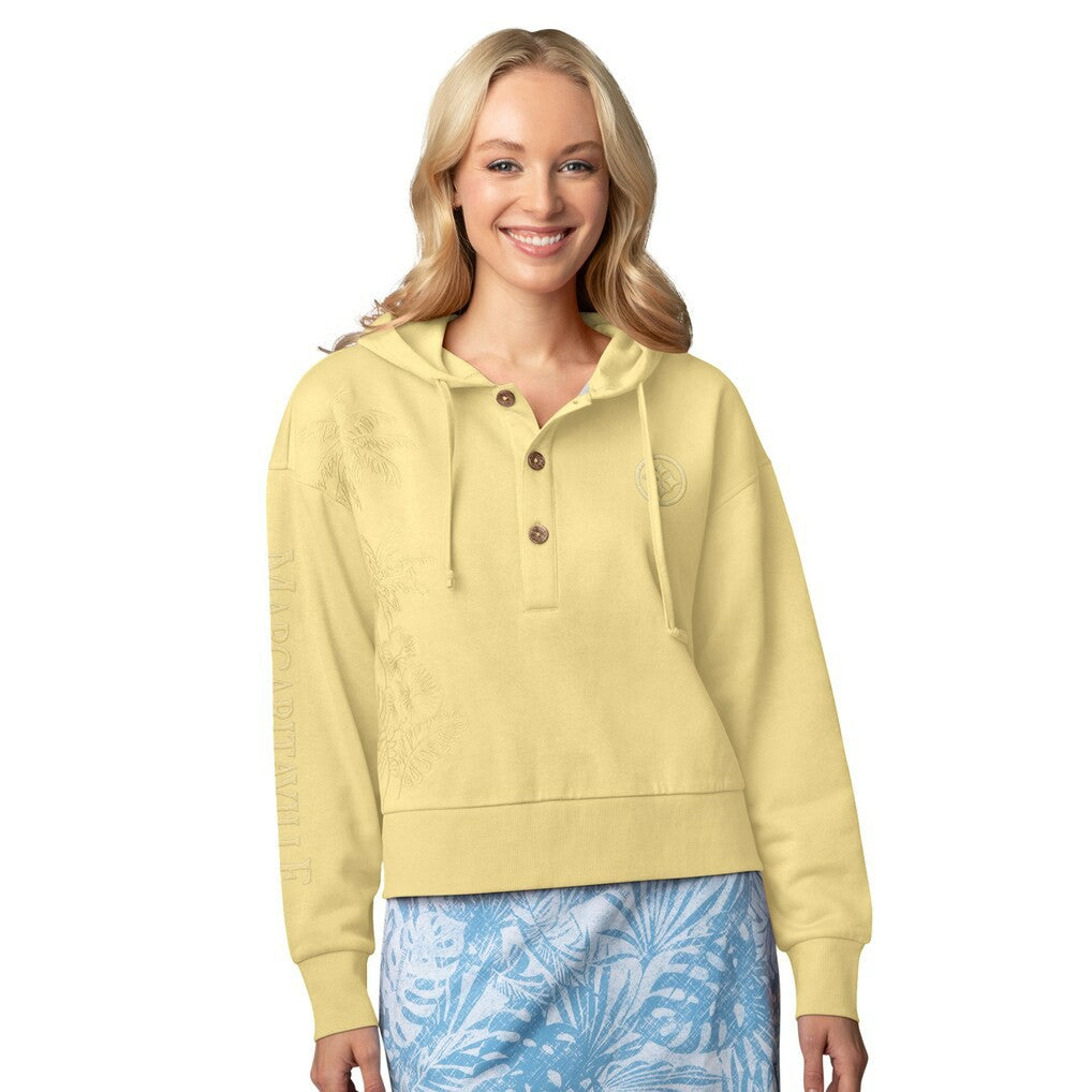 Pittsburgh Steelers  Margaritaville Women's Island Dream Solid Pullover Hoodie