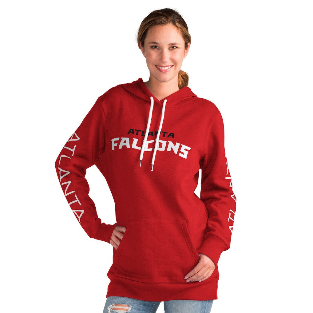 Atlanta Falcons  G-III 4Her by Carl Banks Women's Extra Inning Pullover Hoodie