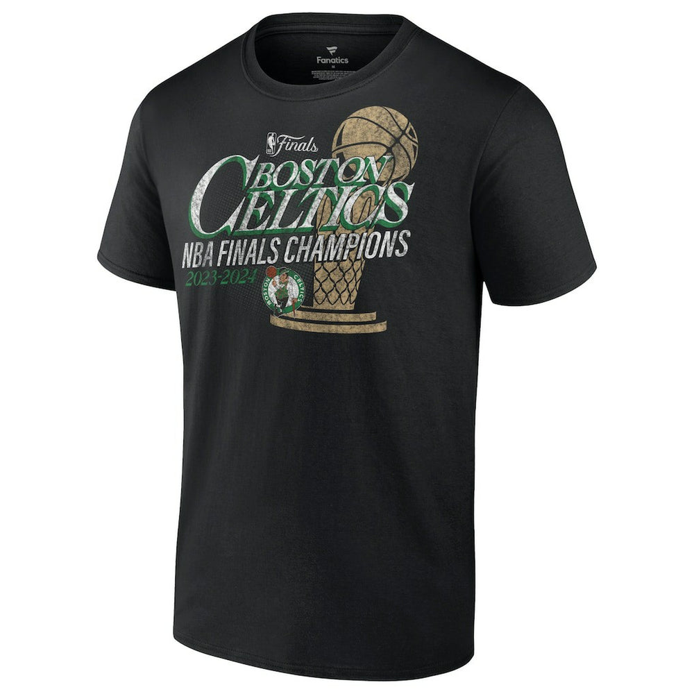 Boston Celtics 2024 NBA Finals Champions Fast Break Finish Trophy T-Shirt Outlet
