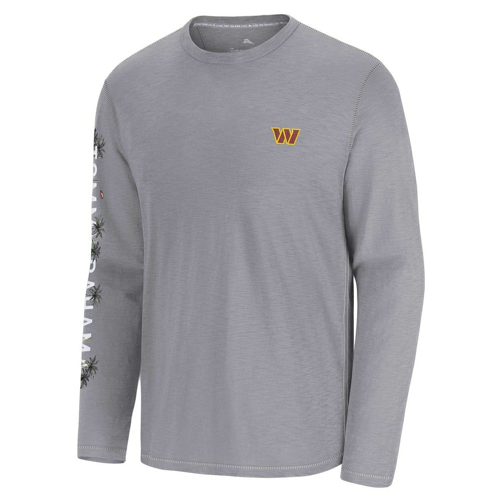 Washington Commanders Tommy Bahama Oasis Endzone Lux Long Sleeve T-Shirt