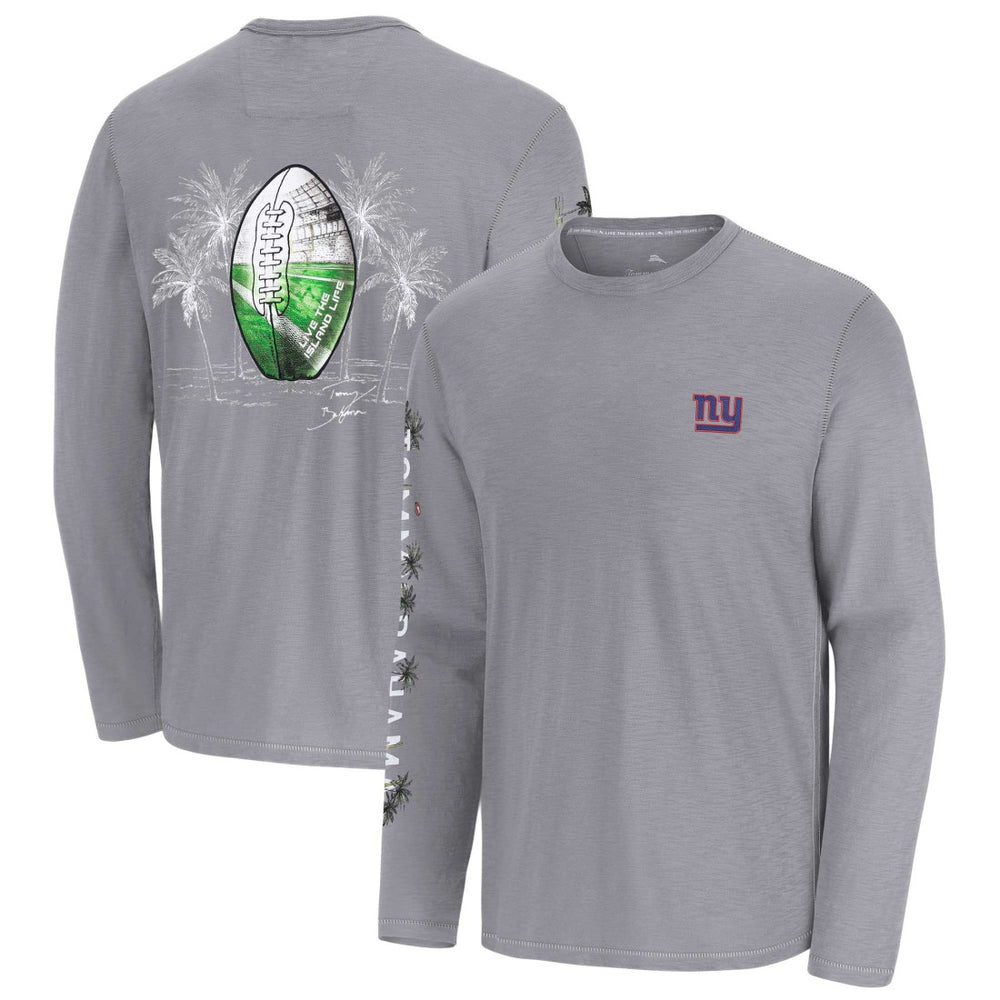 New York Giants Tommy Bahama Oasis Endzone Lux Long Sleeve T-Shirt