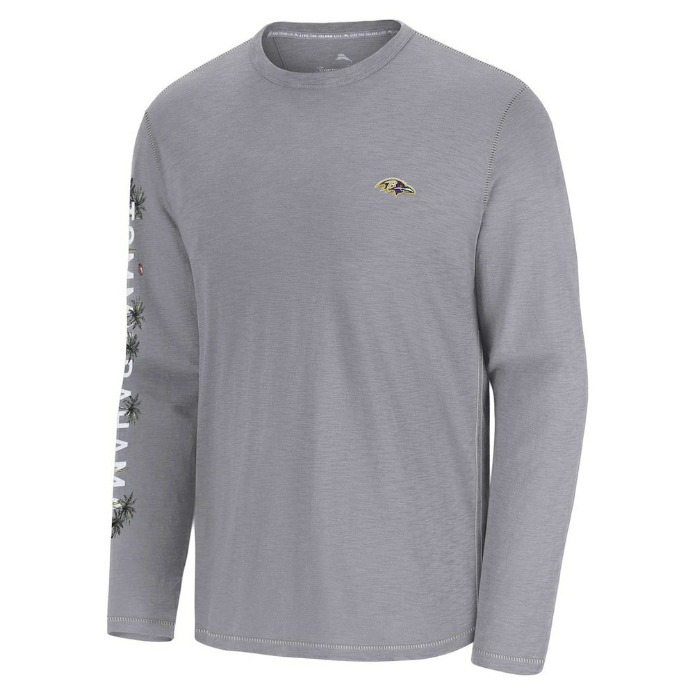 Baltimore Ravens Tommy Bahama Oasis Endzone Lux Long Sleeve T-Shirt
