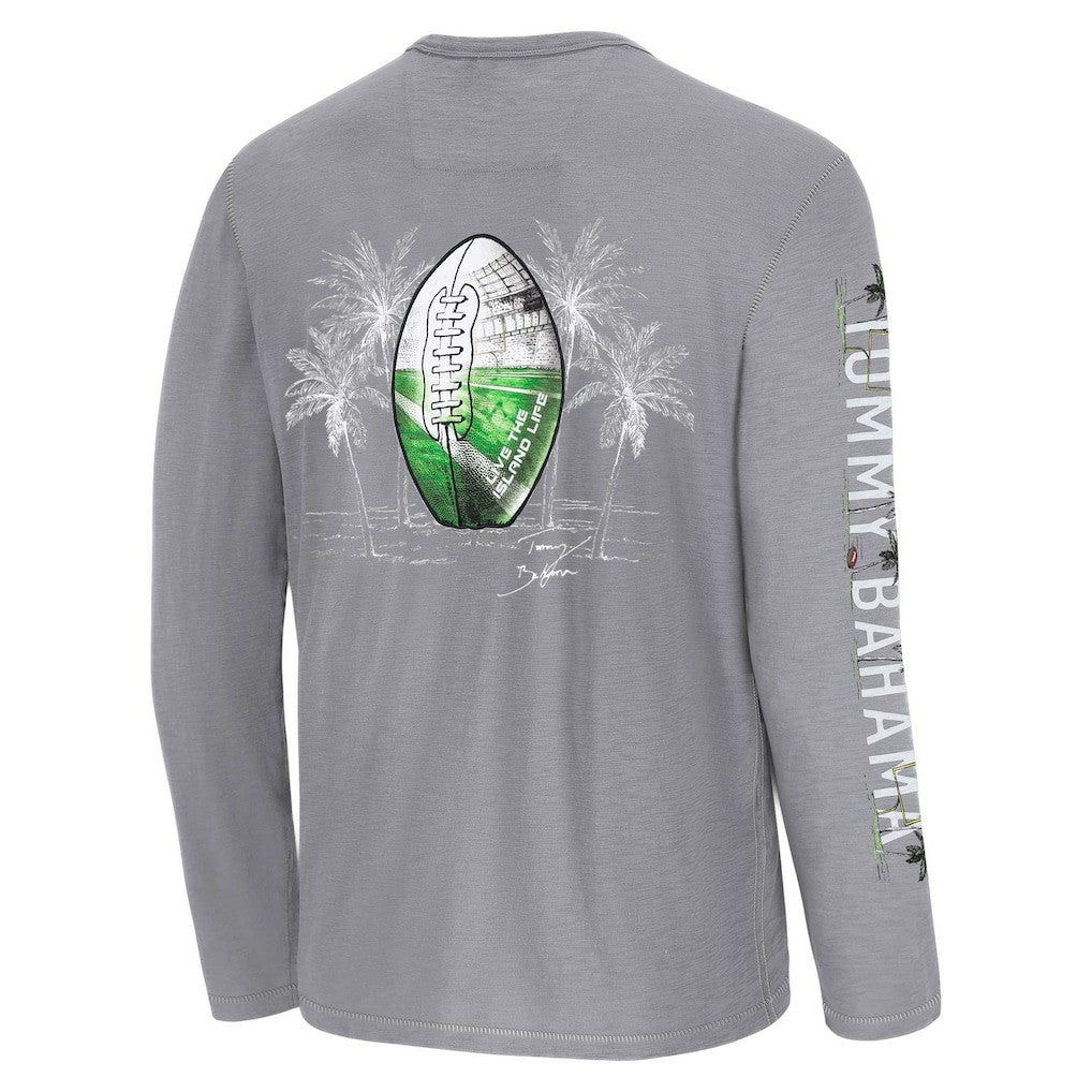Baltimore Ravens Tommy Bahama Oasis Endzone Lux Long Sleeve T-Shirt