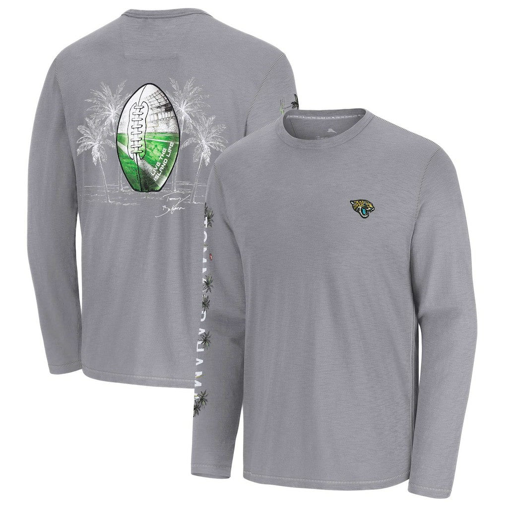 Jacksonville Jaguars Tommy Bahama Oasis Endzone Lux Long Sleeve T-Shirt