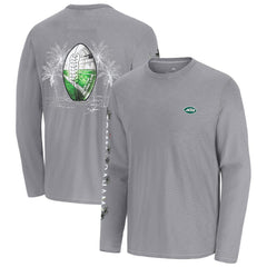New York Jets Tommy Bahama Oasis Endzone Lux Long Sleeve T-Shirt