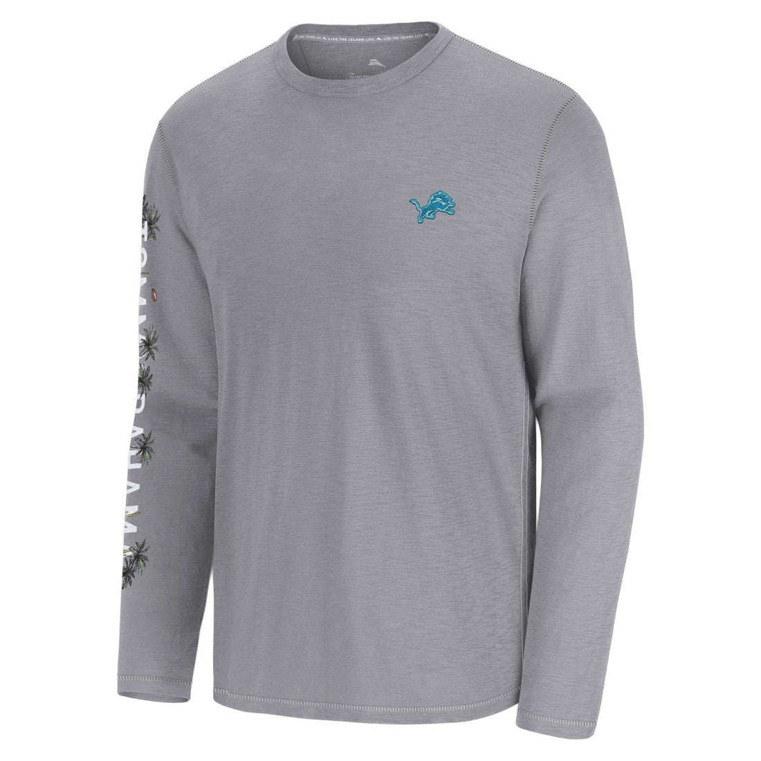 Detroit Lions Tommy Bahama Oasis Endzone Lux Long Sleeve T-Shirt