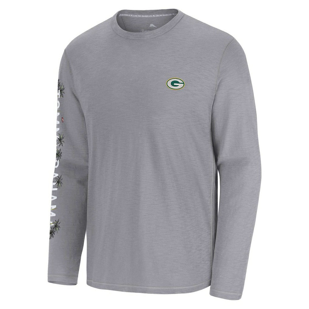 Green Bay Packers Tommy Bahama Oasis Endzone Lux Long Sleeve T-Shirt