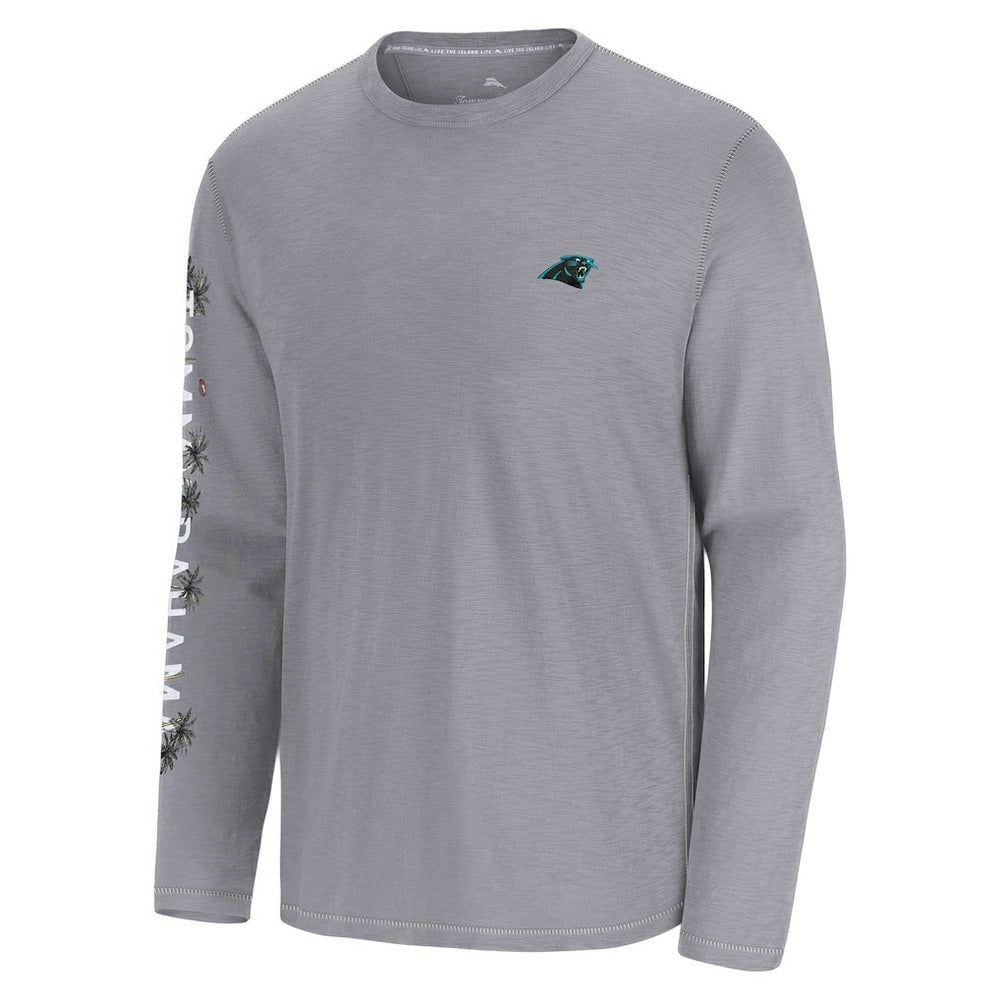 Carolina Panthers Tommy Bahama Oasis Endzone Lux Long Sleeve T-Shirt