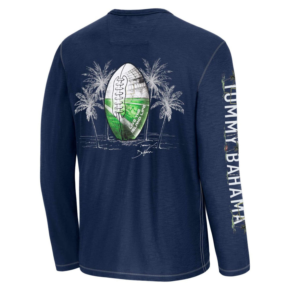 Tennessee Titans Tommy Bahama Oasis Endzone Lux Long Sleeve T-Shirt
