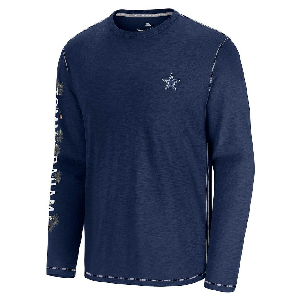 Dallas Cowboys Tommy Bahama Oasis Endzone Lux Long Sleeve T-Shirt