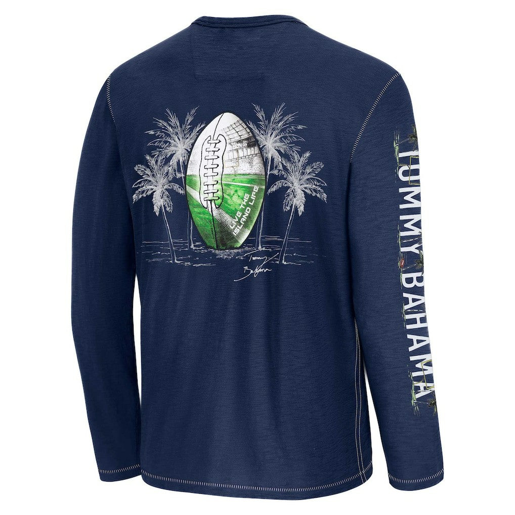 Dallas Cowboys Tommy Bahama Oasis Endzone Lux Long Sleeve T-Shirt