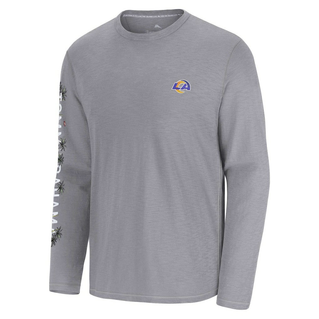 Los Angeles Rams Tommy Bahama Oasis Endzone Lux Long Sleeve T-Shirt