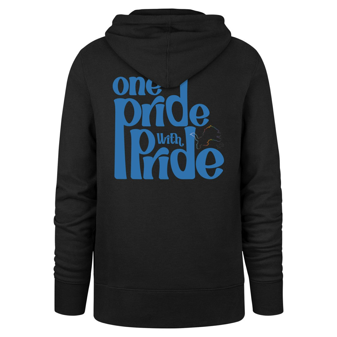 Detroit Lions 47 brand '47 Pride Headline Pullover Hoodie