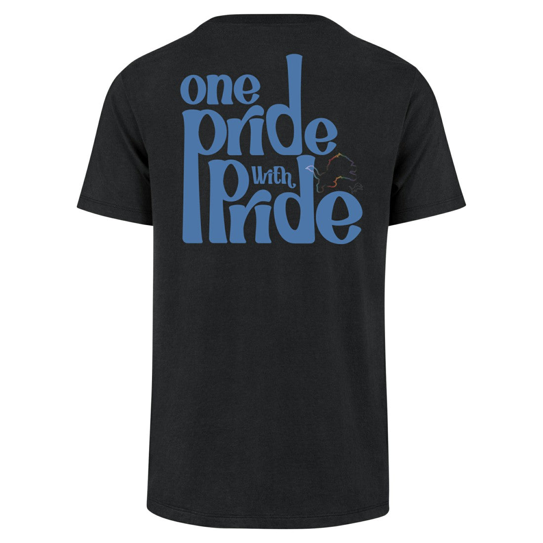 Detroit Lions 47 brand '47 Pride Franklin T-Shirt