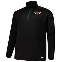 Minnesota Wild Fanatics Big & Tall Authentic Pro Quarter-Zip Top Discount