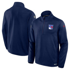 New York Rangers Fanatics Big & Tall Authentic Pro Quarter-Zip Top Sale