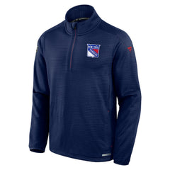 New York Rangers Fanatics Big & Tall Authentic Pro Quarter-Zip Top Sale
