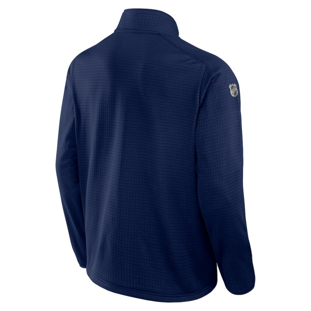 New York Rangers Fanatics Big & Tall Authentic Pro Quarter-Zip Top Sale