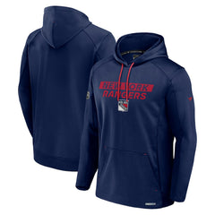 New York Rangers Fanatics Big & Tall Authentic Pro Pullover Hoodie For Sale