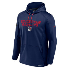 New York Rangers Fanatics Big & Tall Authentic Pro Pullover Hoodie For Sale