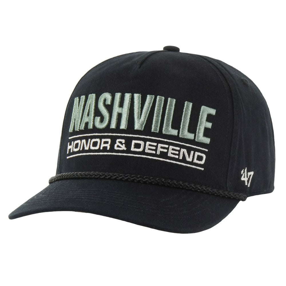 Nashville Predators '47 OHT Military Appreciation Homeland Honor and Defend Hitch Adjustable Hat On Sale